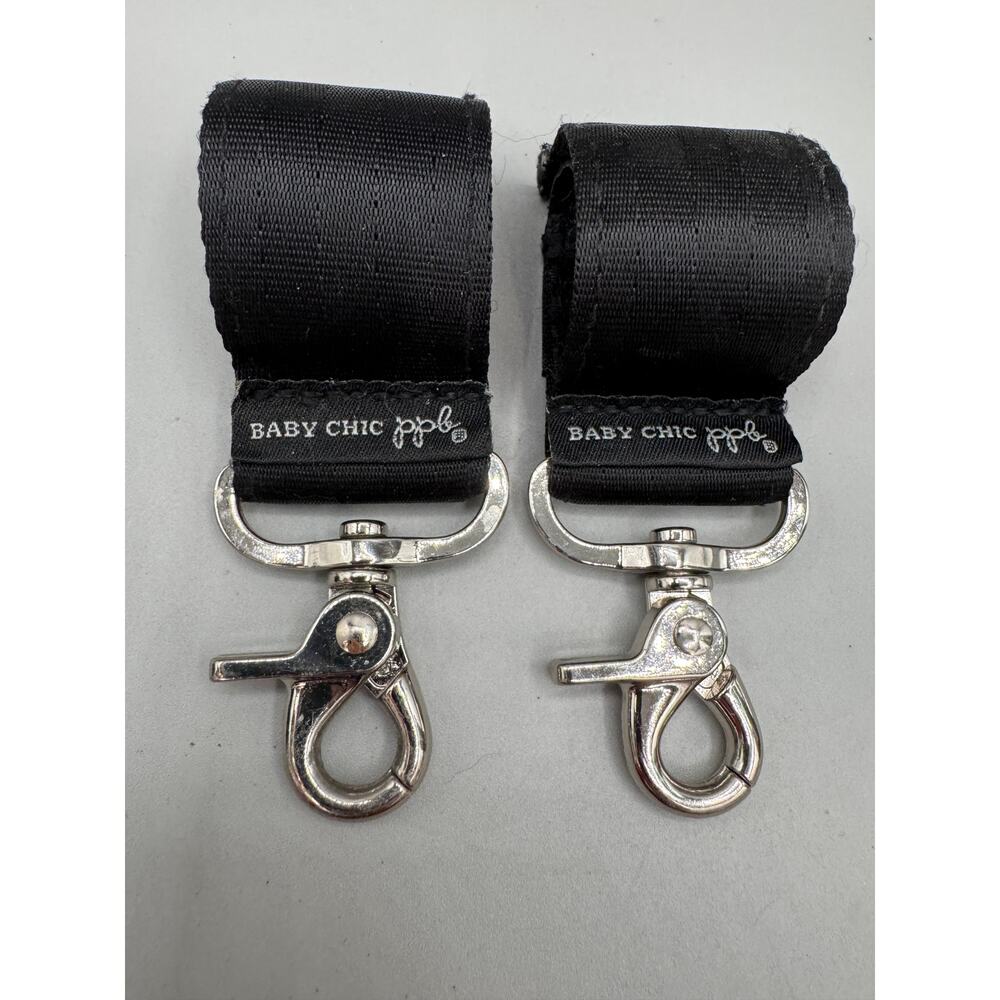 Petunia Pickle Bottom Set of 2 Baby Chic Valet Stroller Clips